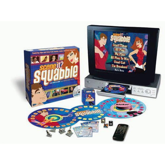 Scene It Squabble DVD Board Game