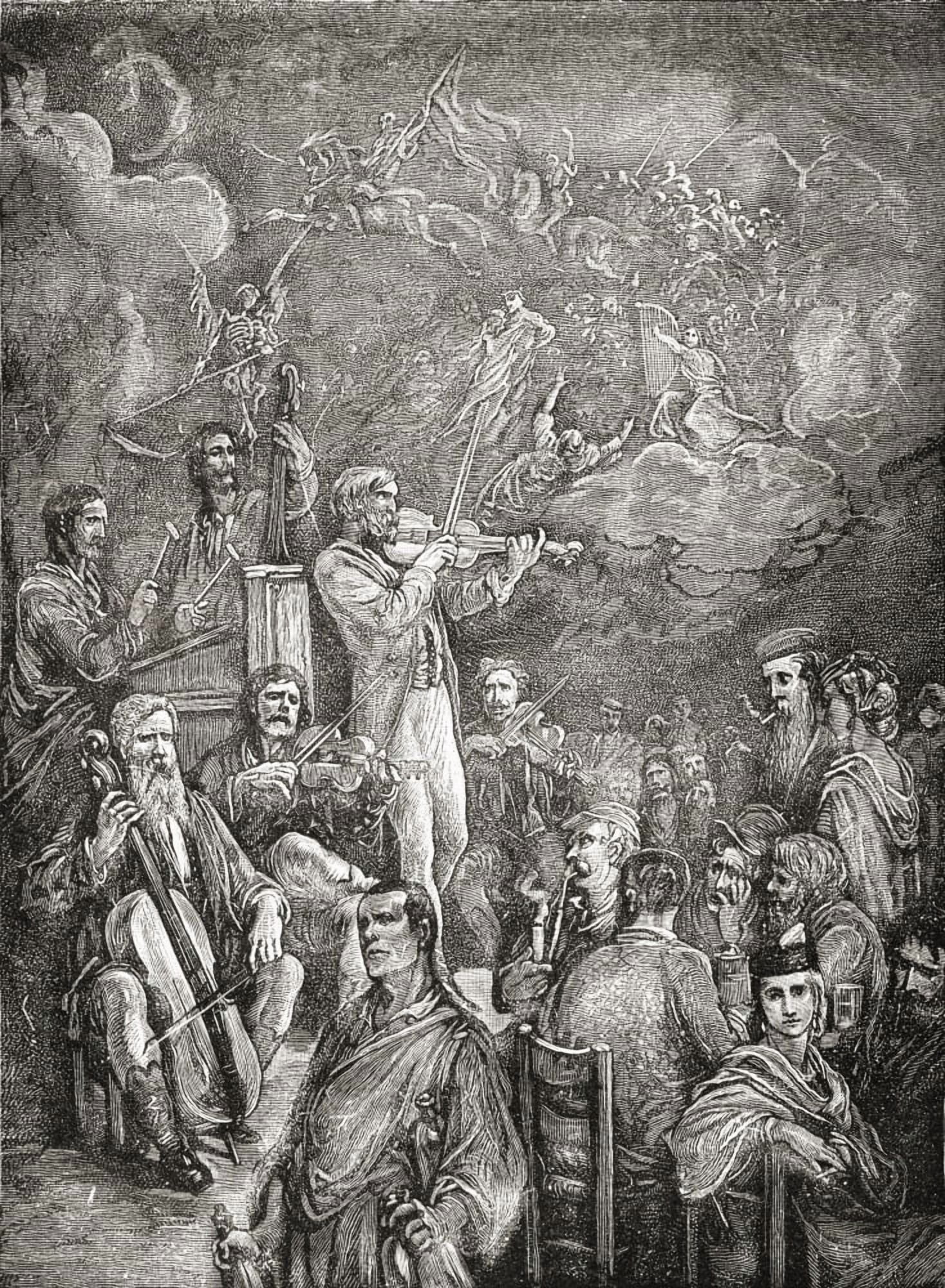 Scene In The Tyrol After A Work By Gustave Dore From Life And Reminiscences Of Gustave Dore Published 1885 Canvas Art - Ken Welsh Design Pics (12 x 17)