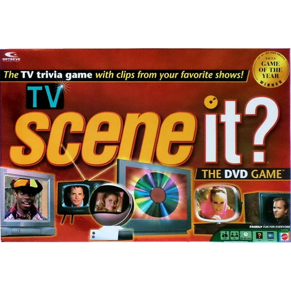 Scene It? TV Edition DVD Game - Television Trivia to Challenge the Channel Surfer in Everyone