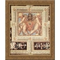 thumbnail image 1 of Scene with cherubs on papal coat of arms 20x24 Gold Ornate Wood Framed Canvas Art by Pontormo, Jacopo, 1 of 2