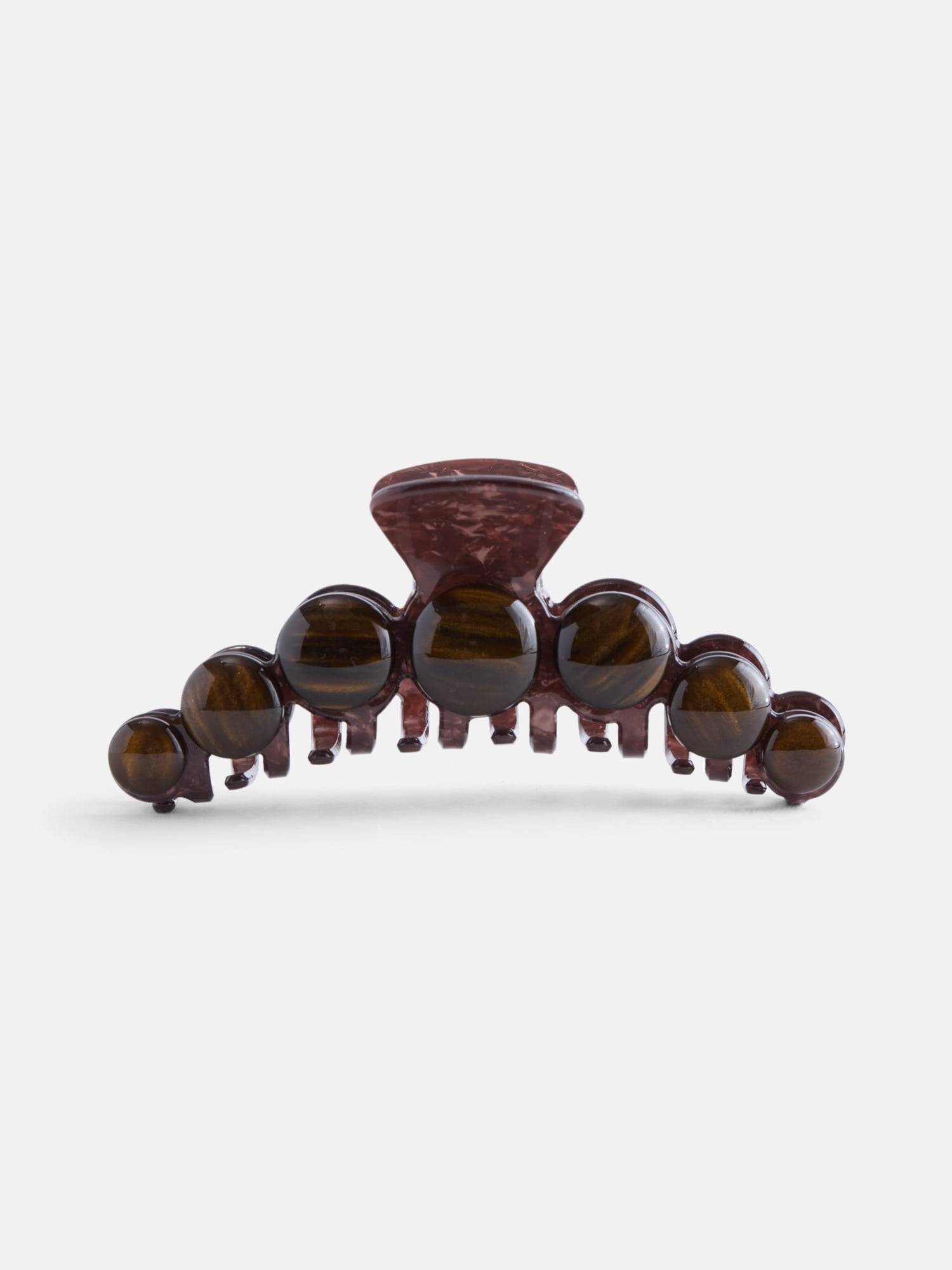 Scenario Women's Cat Eye Hair Claw Clip, Brown