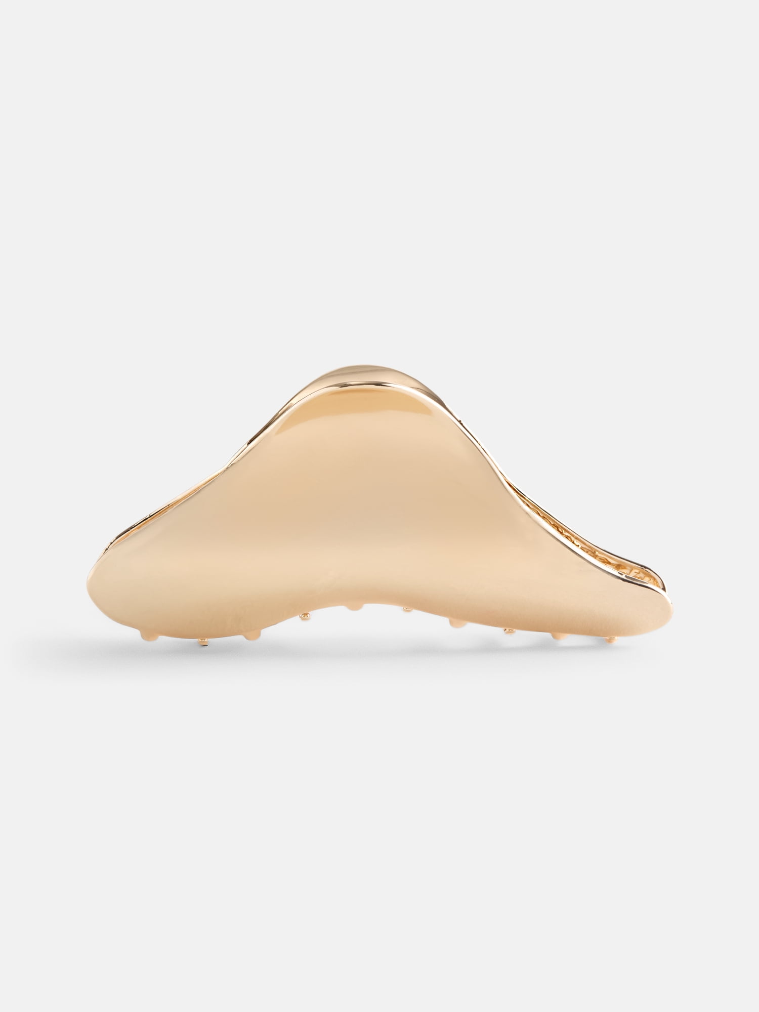 Scenario Women's Metal Hair Claw Clip, Gold