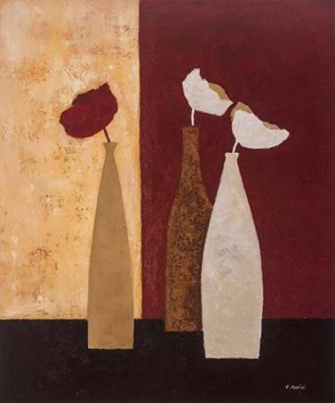 Scenery II Canvas Art - Hans Paus (24 x 24)