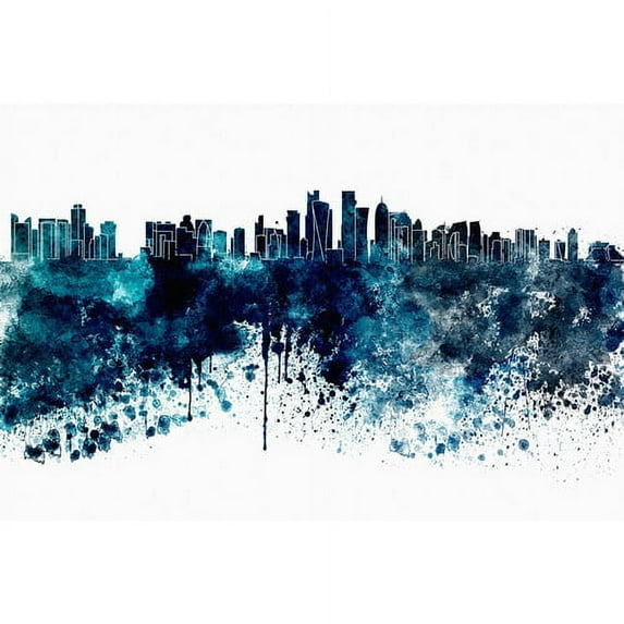 "Scenery" Painting Print on Wrapped Canvas