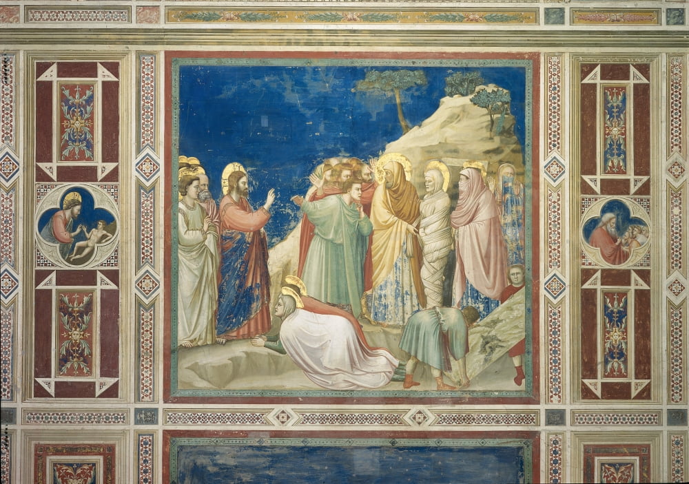 Scenes From The Life Of Christ Raising Of Lazarus Canvas Art -  (36 x 24)