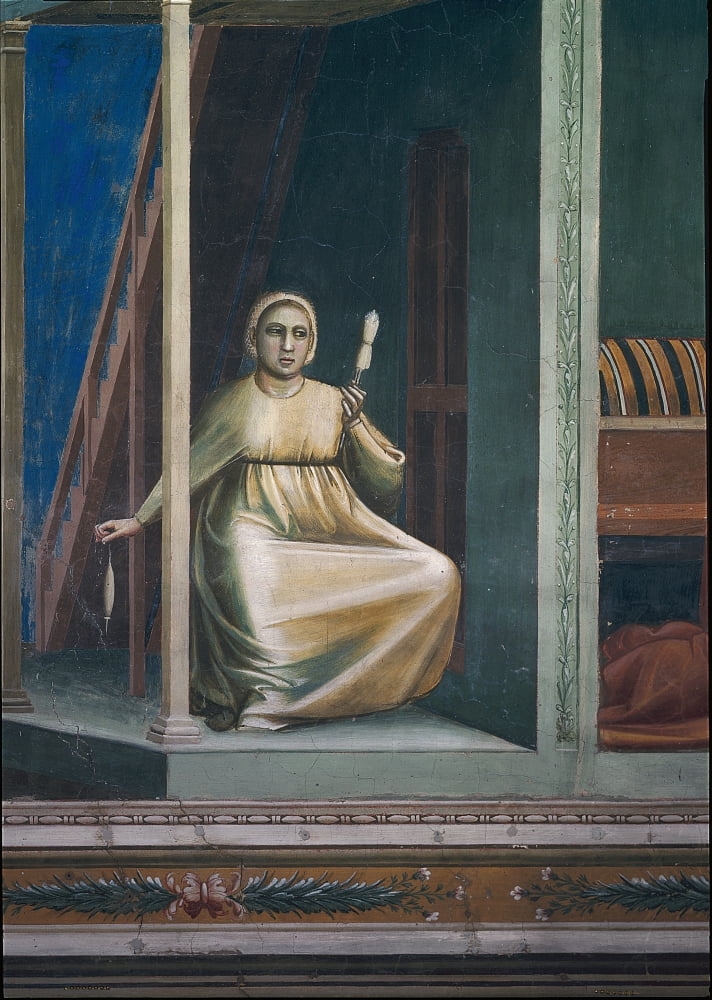 Scenes From The Life Of Joachim Annunciation To St Anne Canvas Art -  (24 x 36)