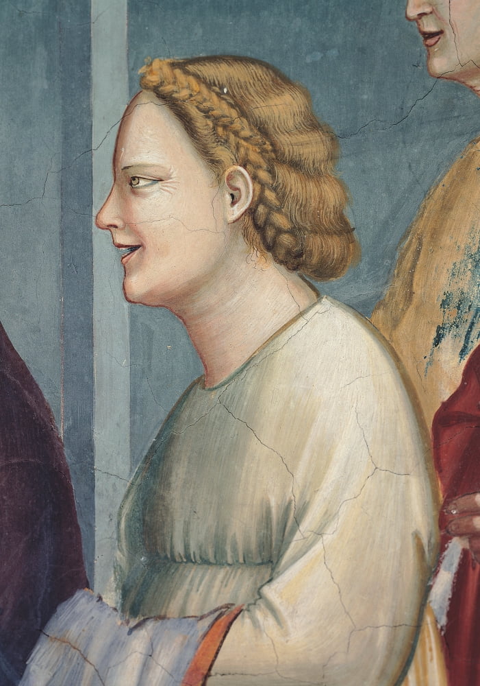 Scenes From The Life Of Joachim Meeting At The Golden Gate Canvas Art -  (18 x 24)