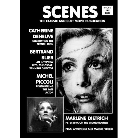 Scenes Issue 3: The Classic and Cult Movie Publication, (Paperback)