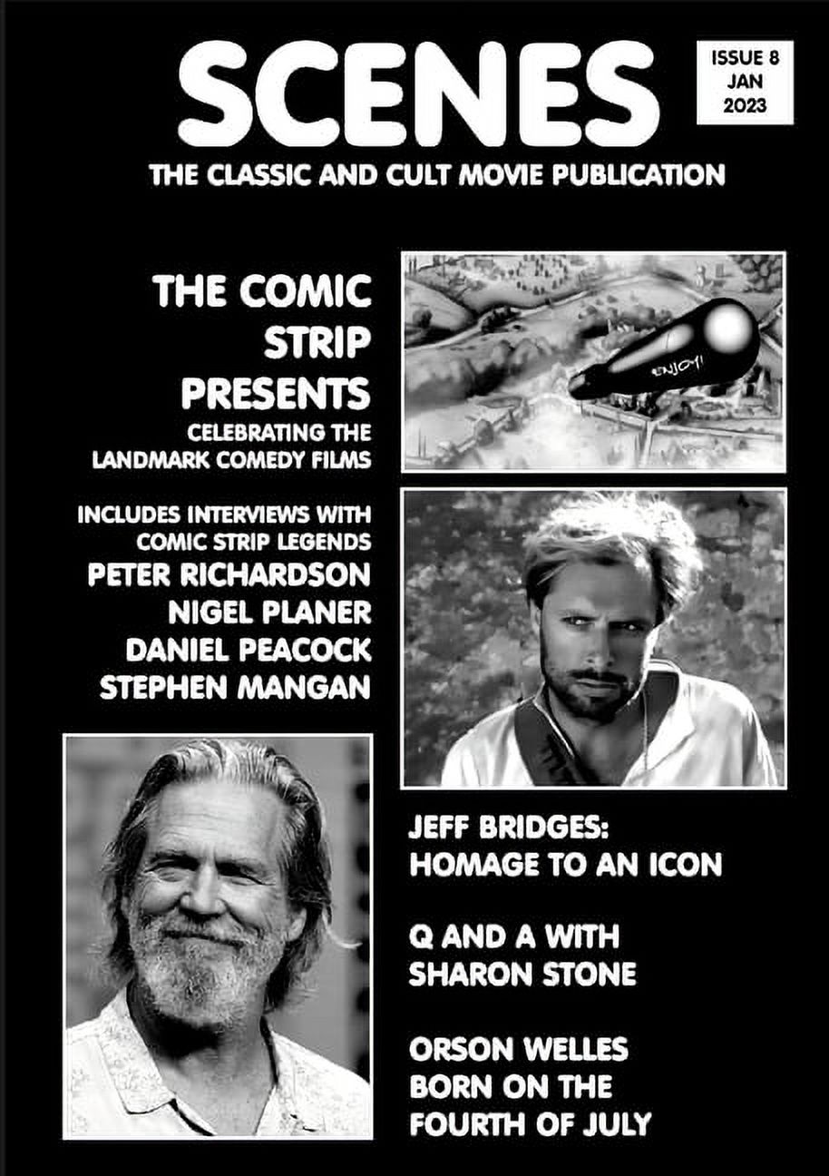 Scenes Issue 8: The Classic and Cult Movie Publication - Comic Strip Presents, Sharon Stone (Paperback)