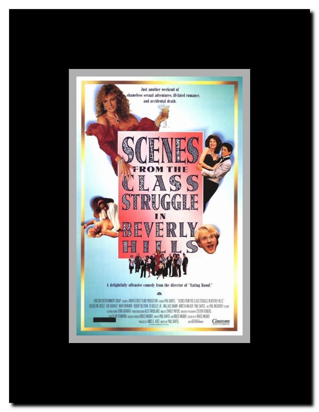 Scenes from the Class Struggle in Beverly Hills Framed Movie Poster
