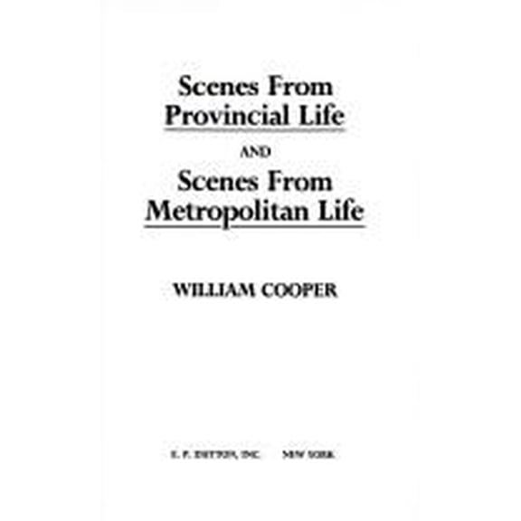 Pre-Owned Scenes of a Provincial Metropolis 9780525241980 Used