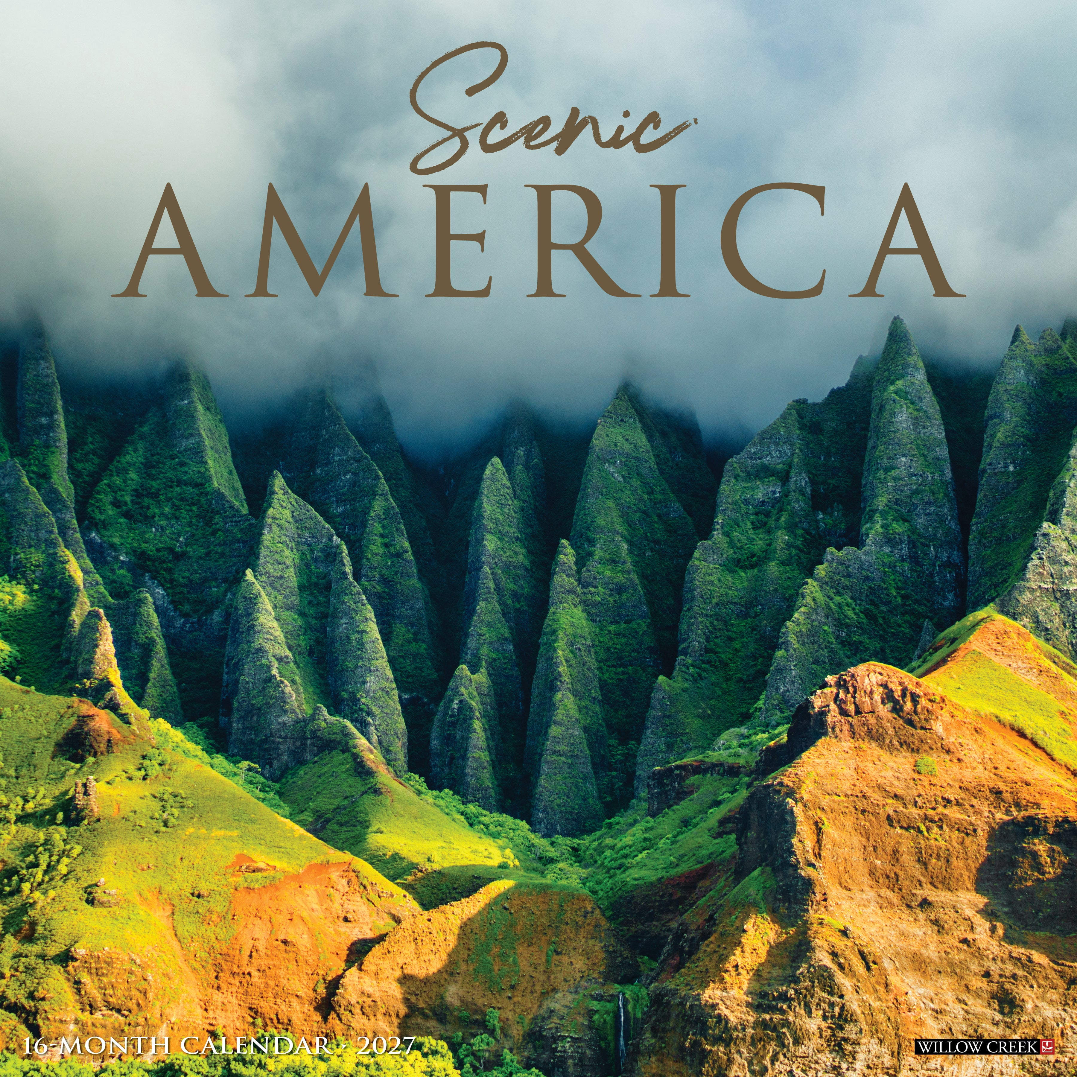 Willow Creek Press, Scenic America 2027 Wall Calendar