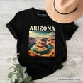 thumbnail image 1 of Scenic Arizona State Desert Canyon Vintage T-Shirt, Horseshoe Bend Tee and Southwest Nature Souvenir, 1 of 6