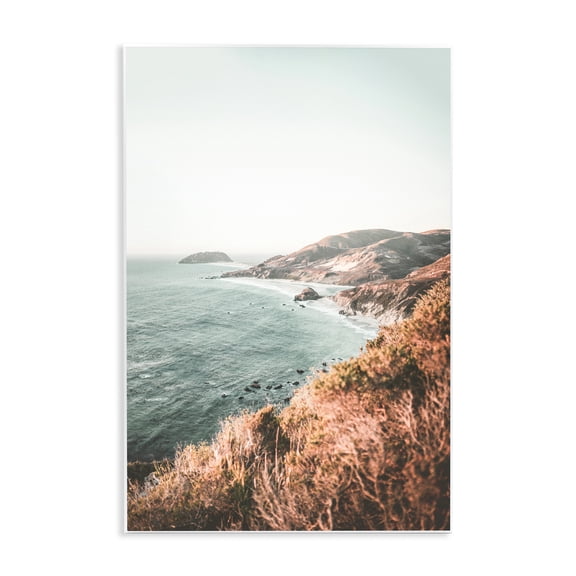 Stupell Industries Scenic Big Sur Coastline Wall Plaque Art, design by Sisi and Seb, 15 x 10