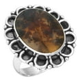 thumbnail image 1 of Scenic Dendrite Agate Women Jewelry 925 Sterling Silver Ring, 1 of 4