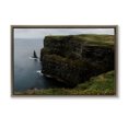 thumbnail image 1 of Stupell Industries Scenic Ireland Cliffs Brown Framed Floater Canvas Wall Art, design by Jade Sharp Photo, 17 x 25, 1 of 9