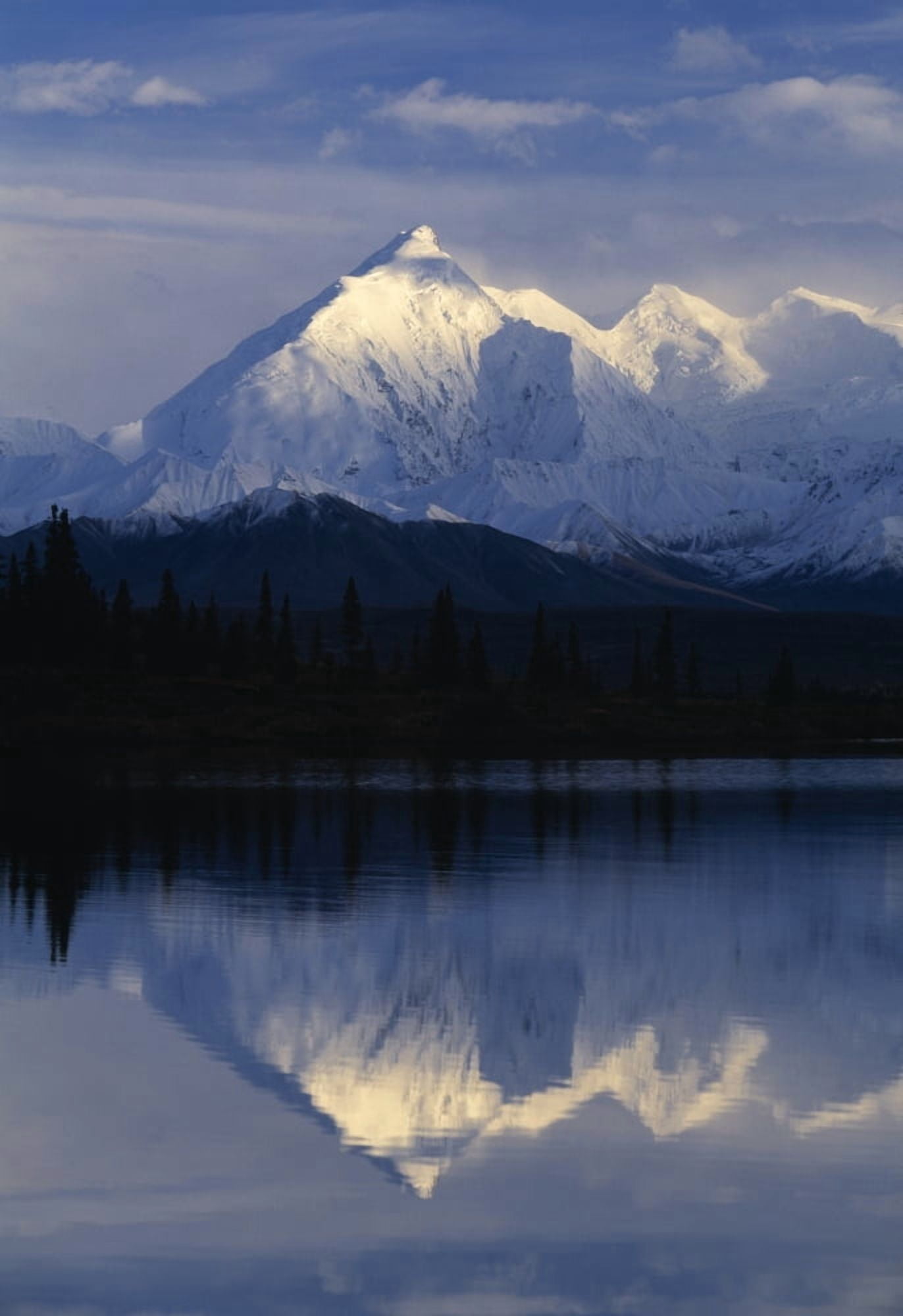 Scenic Mountain Lake Canvas Art - Natural Selection Robert Cable Design Pics (24 x 36)