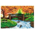 thumbnail image 1 of Scenic River | Rug Making Latch Hooking Kit, 1 of 8