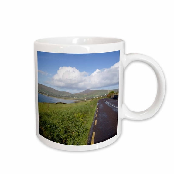 3drose, Scenic Roadway, Dingle Peninsula, Ireland - Eu15 Pwa0050 - Patrick J. Wall, 11oz Mug
