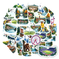thumbnail image 1 of Scenic Stickers Stationery Stickers Adventure Kids Stickers Toy for Laptop Phone Notebook Suitcase, 1 of 9