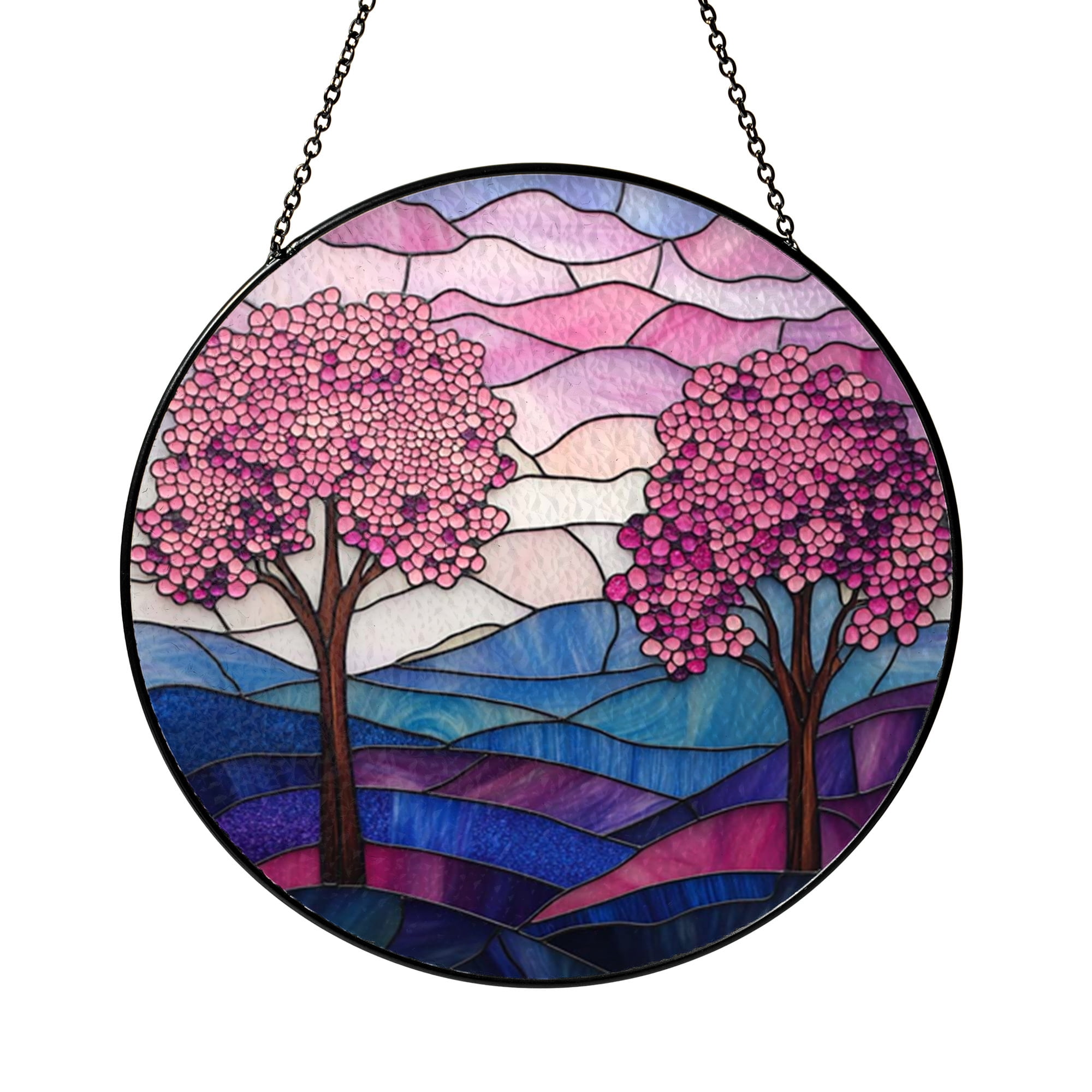 Window Drawing. Sign Scenic Tree Glass Style Window Art – Landscape Theme1701 - Walmart.com