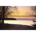 thumbnail image 1 of Scenic View Of Cook Inlet Along The Tony Knowles Coastal Trail At Sunset Anchorage Southcentral Alaska Print, 1 of 3