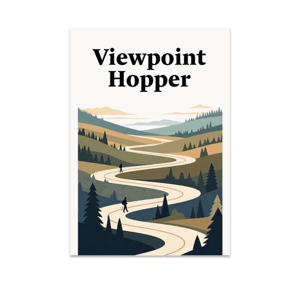 Scenic Vista Adventure - Nature Enthusiast - 13x19 Poster Print