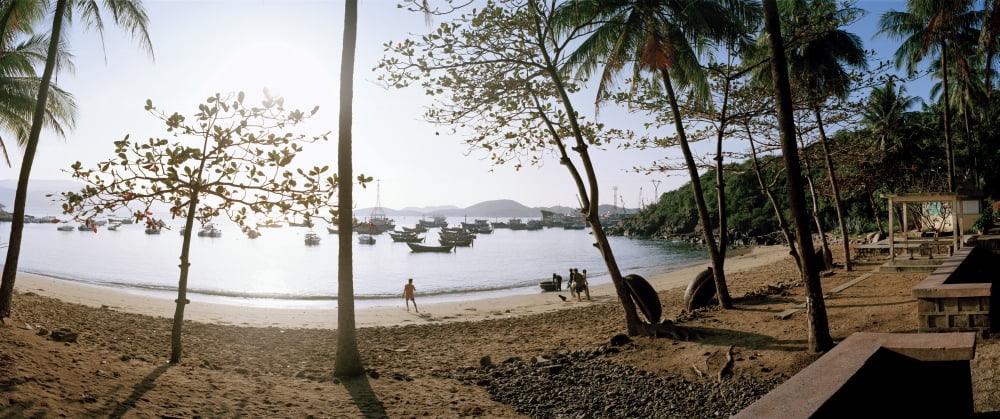 Scenic view of Beach at Bao Dai Villa Nha Trang Khanh Hoa Province Vietnam Canvas Art - Panoramic Images (36 x 12)