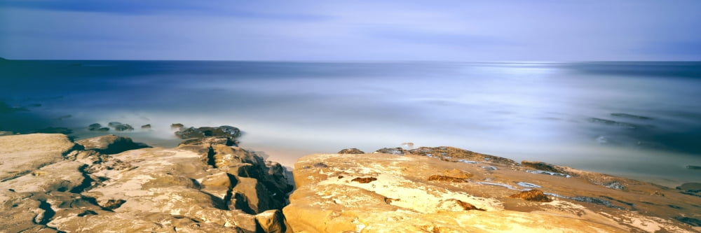 Scenic view of a coast Windansea Beach La Jolla San Diego San Diego County California USA Canvas Art - Panoramic Images (36 x 12)