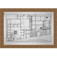 thumbnail image 1 of Scenic view of the aforementioned kitchen 38x28 Large Gold Ornate Wood Framed Canvas Art by Giovanni Battista Piranesi, 1 of 2