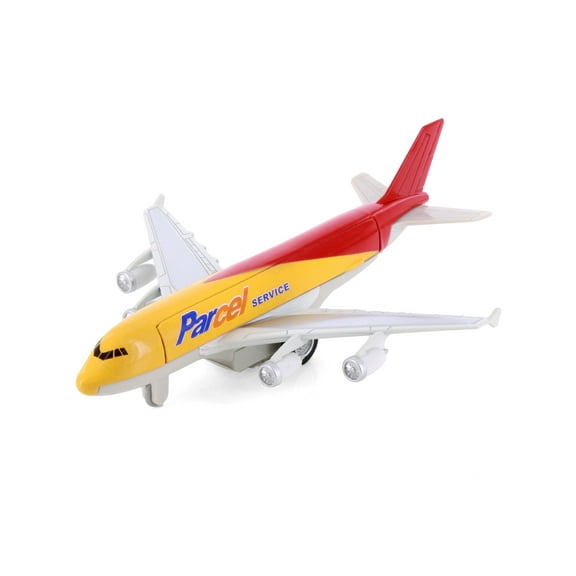 Sceno Jet Airliner, Yellow - Showcasts 805D - 7.75" Scale Diecast Model Plane
