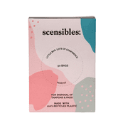 Scensibles Personal Disposal Bags Box of 50 for Tampons, Sanitary Pads, Panty Liners, Menstrual Care and Hygiene Products