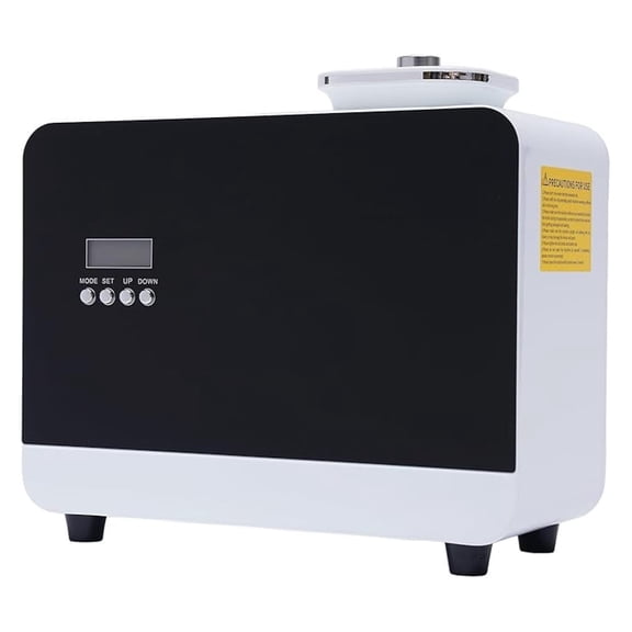 Scent Air Machine, 800ml Air Scent Machine HVAC Air Oil Diffuser, Cover Up to 105944 Sq.Ft, Portable Large Room Waterless Diffusers, Black