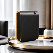 UXIKAPEEN Scent Air Machine Waterless Essential Oil Diffuser - 1500 Sq Ft Coverage, Smart Cold Air Technology, Bluetooth Hotel Collection, Black