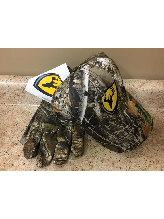 Scent Blocker Hat Gloves Combo SCENTSHIELD Midweight Realtree RT Edge XL/2XL