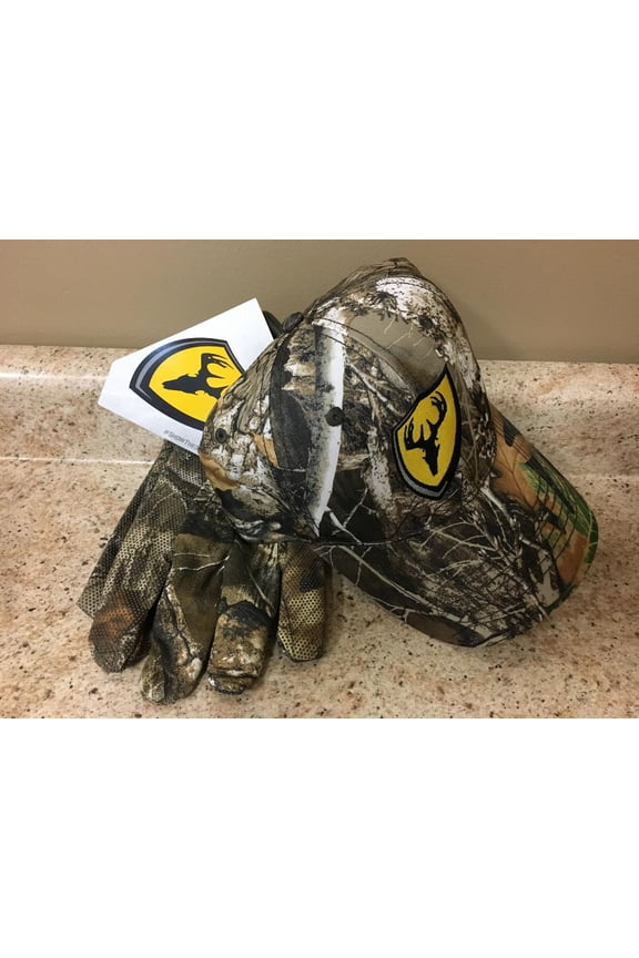 Scent Blocker Hat Gloves Combo SCENTSHIELD Midweight Realtree RT Edge XL/2XL