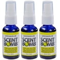 thumbnail image 1 of Scent Bomb Air Freshener Spray, 100 % Oil Based Concentrated Air Freshener, Air Freshener Spray for Car, Room, Bathroom and Odor Eliminator, Lemongrass, 3 Pack, 1 of 1