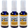thumbnail image 1 of Scent Bomb Air Freshener Spray, 100 % Oil Based Concentrated Air Freshener, Air Freshener Spray for Car, Room, Bathroom and Odor Eliminator, Tangerine Blast, 3 Pack, 1 of 1