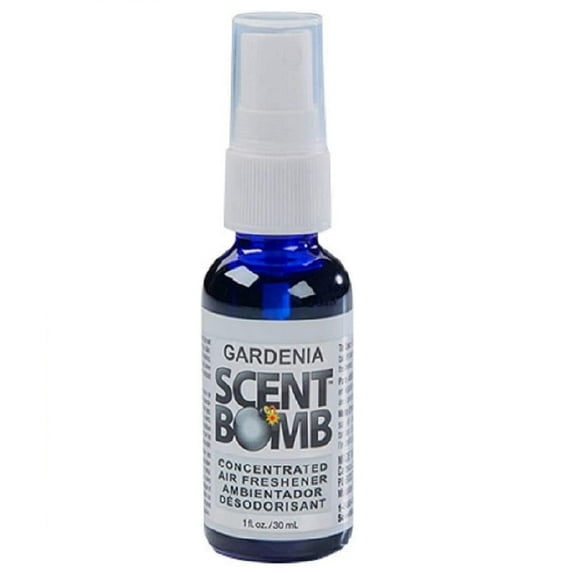Scent Bomb Air Freshener Spray, 100 % Oil Based Concentrated Air Freshener, Air Freshener Spray for Car, Room, Bathroom and Odor Eliminator, Gardenia