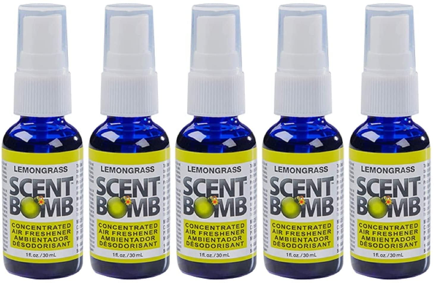 Scent Bomb Air Freshener Spray, 100 Oil Based Concentrated Air