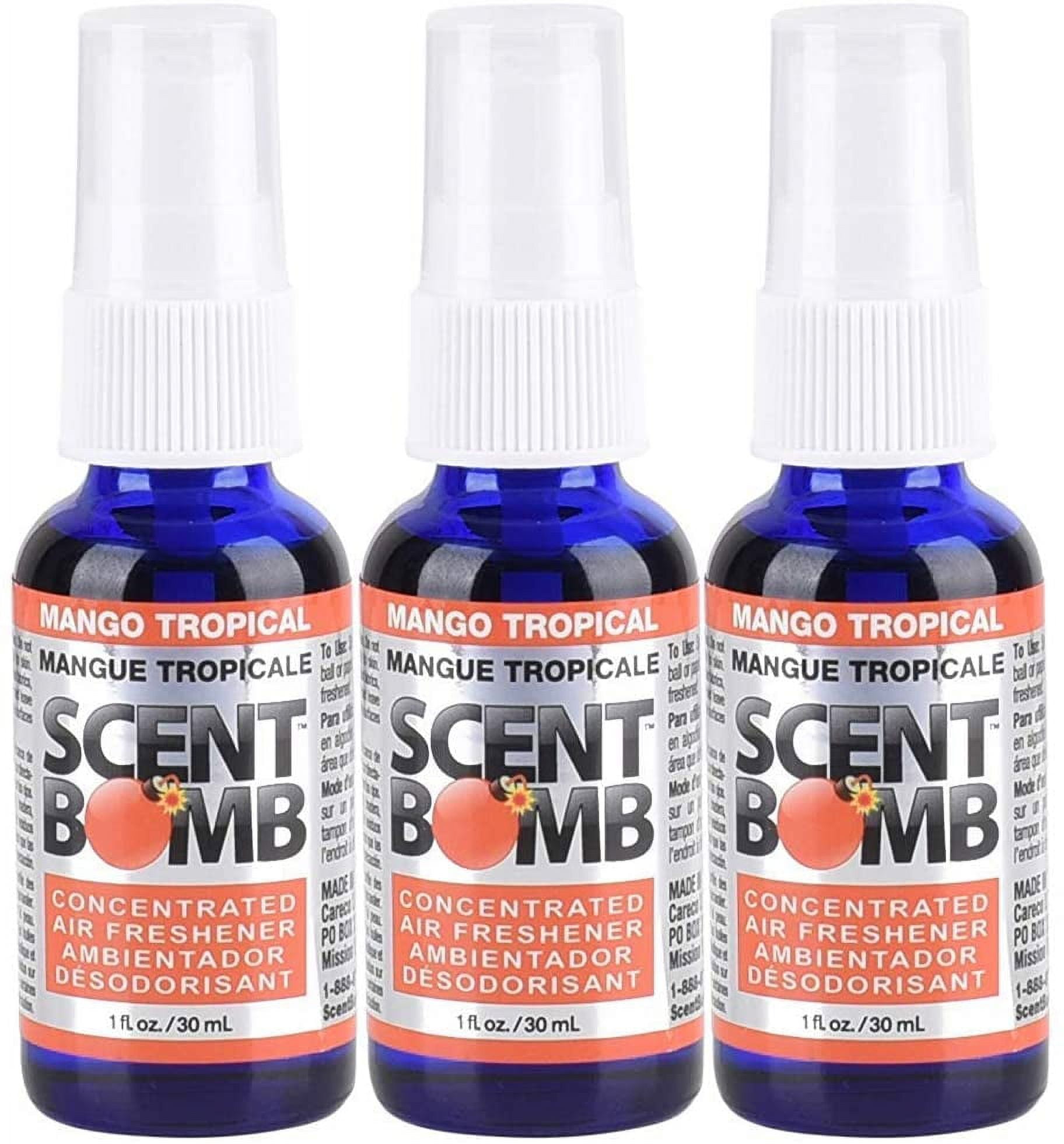 Scent Bomb Air Freshener Spray, 100 Oil Based Concentrated Air