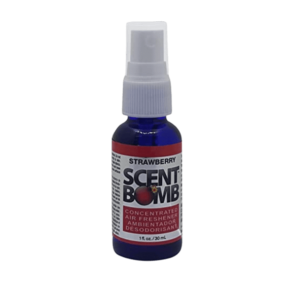 Scent Bomb Air Freshener Spray, 100 % Oil Based Concentrated Air Freshener, Air Freshener Spray for Car, Room, Bathroom and Odor Eliminator, Strawberry