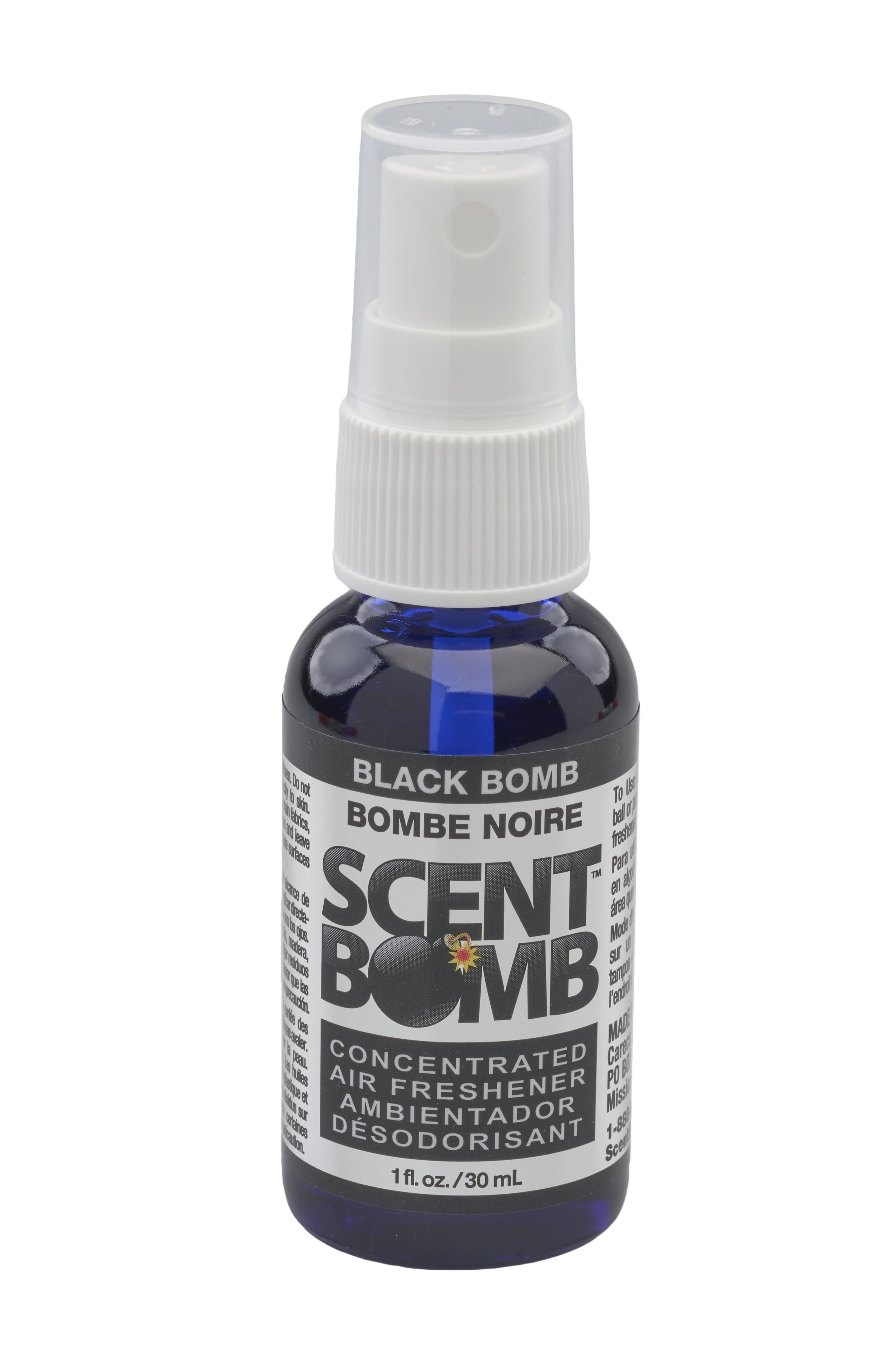 Scent Bomb Black Bomb Scent Spray Air Freshener 1 oz. Walmart