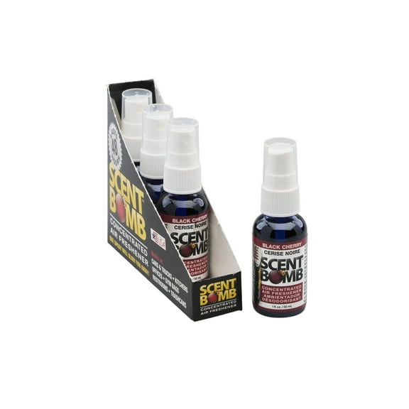 Scent Bomb Black Cherry Air Freshener Spray, 4-Count, 1 oz