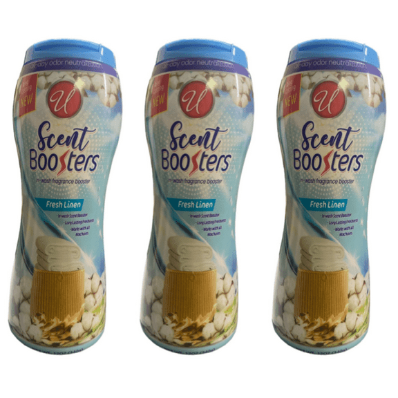 Scent Booster In-Wash Fragrance Booster Fresh Linen Long Lasting Pack of 3