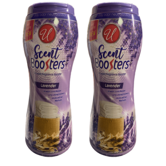 Scent Booster In-Wash Fragrance Booster Lavender Long Lasting freshness works with all machines Pack of 2