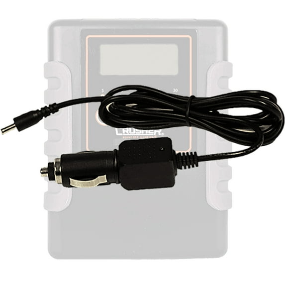 Scent Crusher Series II Generator Vehicle Plug-In Replacement Cord - Black