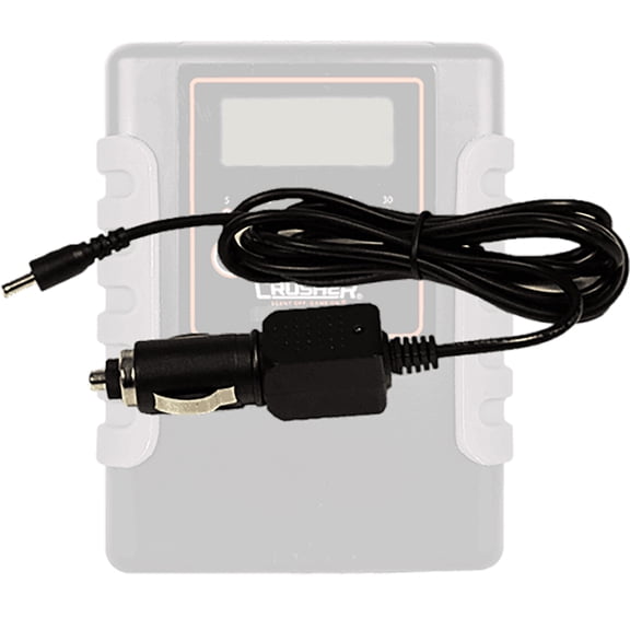 Scent Crusher Series II Generator Vehicle Plug-In Replacement Cord - Black