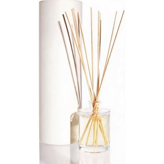 Scent Diffuser with Sage Cassis and Orange Blossom Fragrance 3.7oz 8 Rattan Reeds