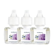 Scent Fill Lilac Blossom Plug in Refill Air Freshener, 3 Scented Oil Refills
